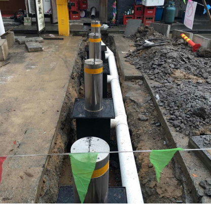 胶南电动液压一体升降柱厂家